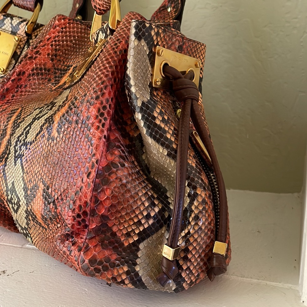Michael Kors Python Handbag - image 3